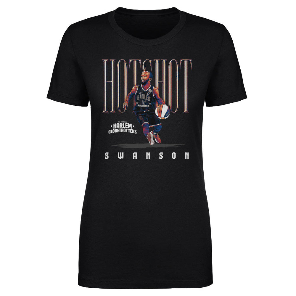 Hot Shot Swanson Harlem Globetrotters Nickname WHT (ONLINE ONLY)