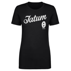 Jayson Tatum Boston Script WHT (ONLINE ORDER ONLY)