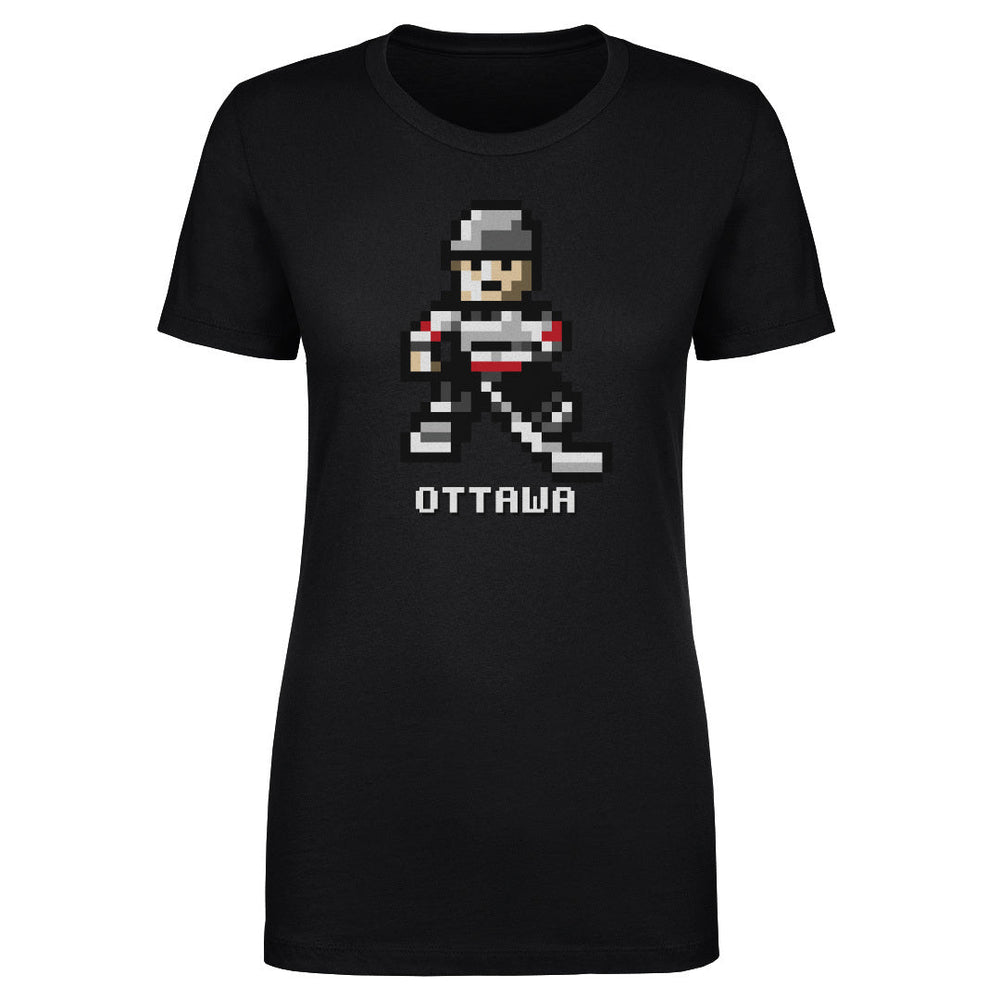 Ottawa Hockey 8-bit WHT (ONLINE ORDER ONLY)