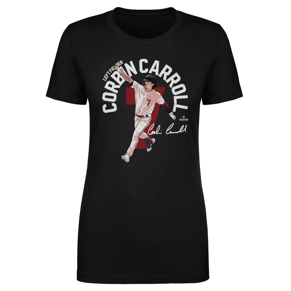 Corbin Carroll Arizona Name Arc WHT (ONLINE ORDER ONLY)