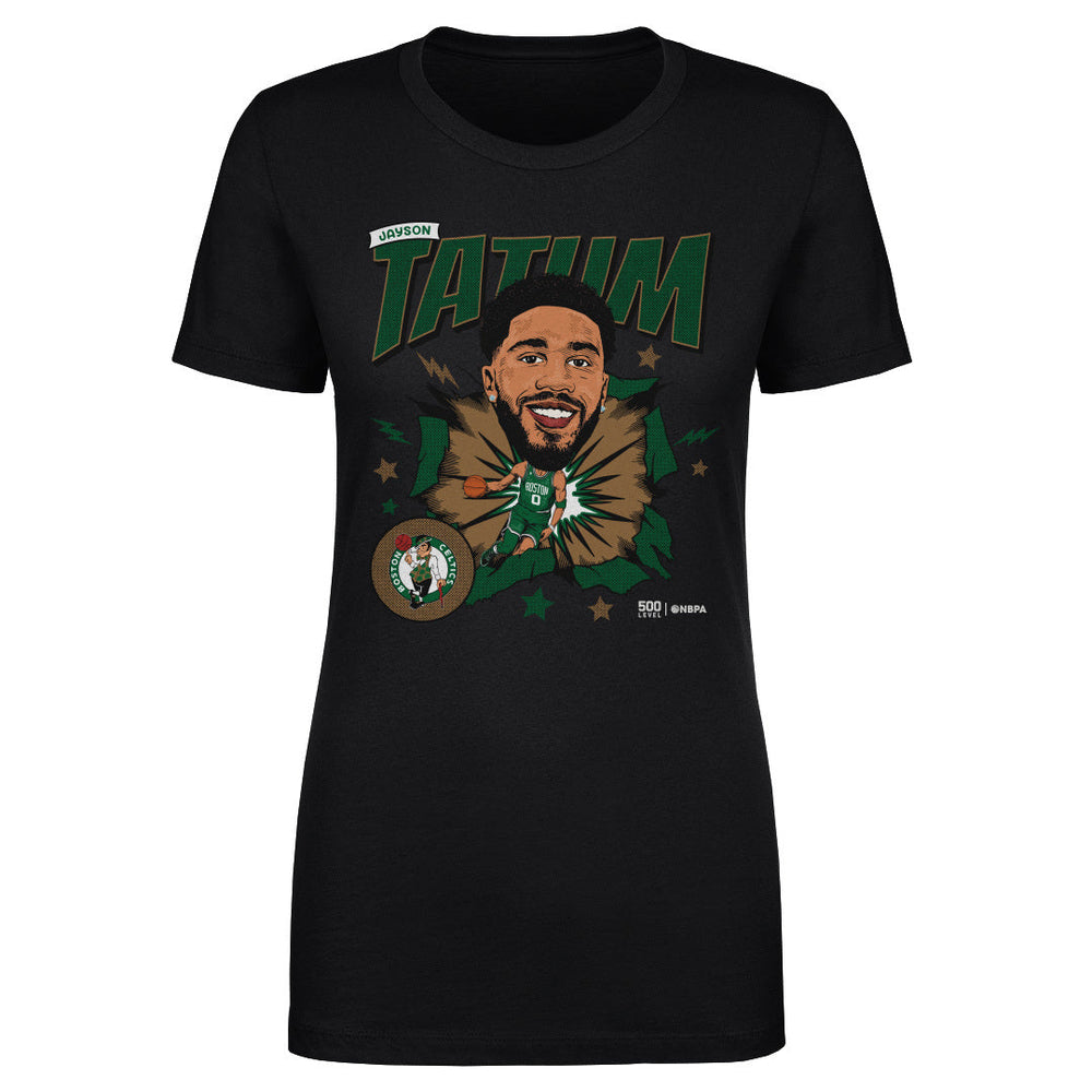 Jayson Tatum Boston Celtics Caricature WHT (ONLINE ORDER ONLY)