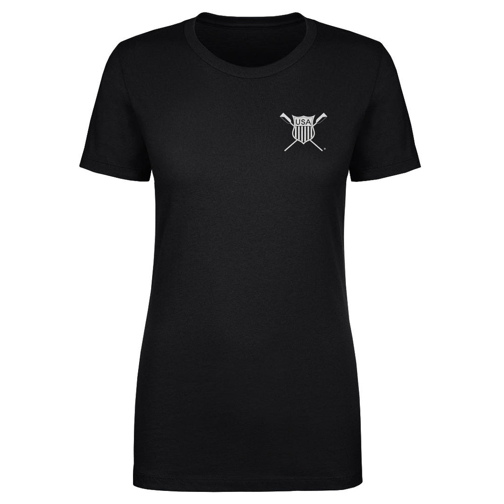 USRowing Emblem Pocket White WHT (ONLINE ORDER ONLY)