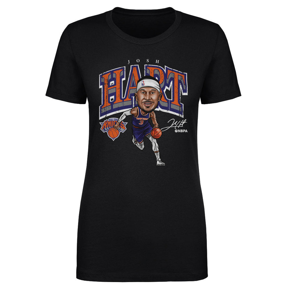 Josh Hart New York Knicks Cartoon WHT