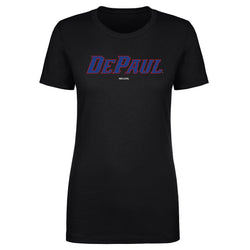 DePaul Blue Demons Wordmark WHT (ONLINE ORDER ONLY)