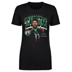 Jayson Tatum Boston Celtics Cartoon WHT (ONLINE ORDER ONLY)