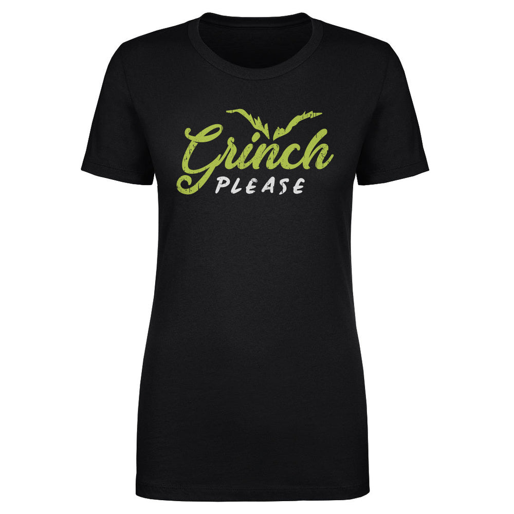 Christmas Grinch Please WHT (ONLINE ORDER ONLY)