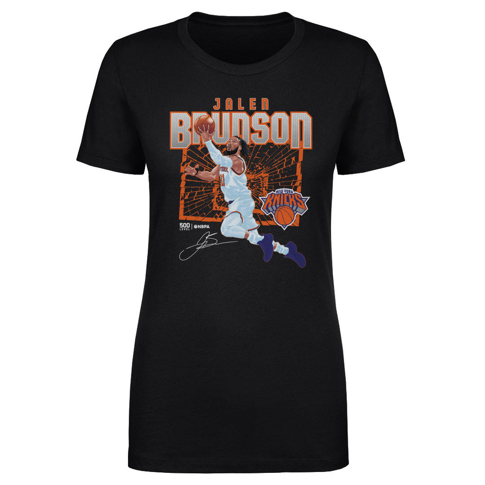 Jalen Brunson New York Knicks Shattered WHT