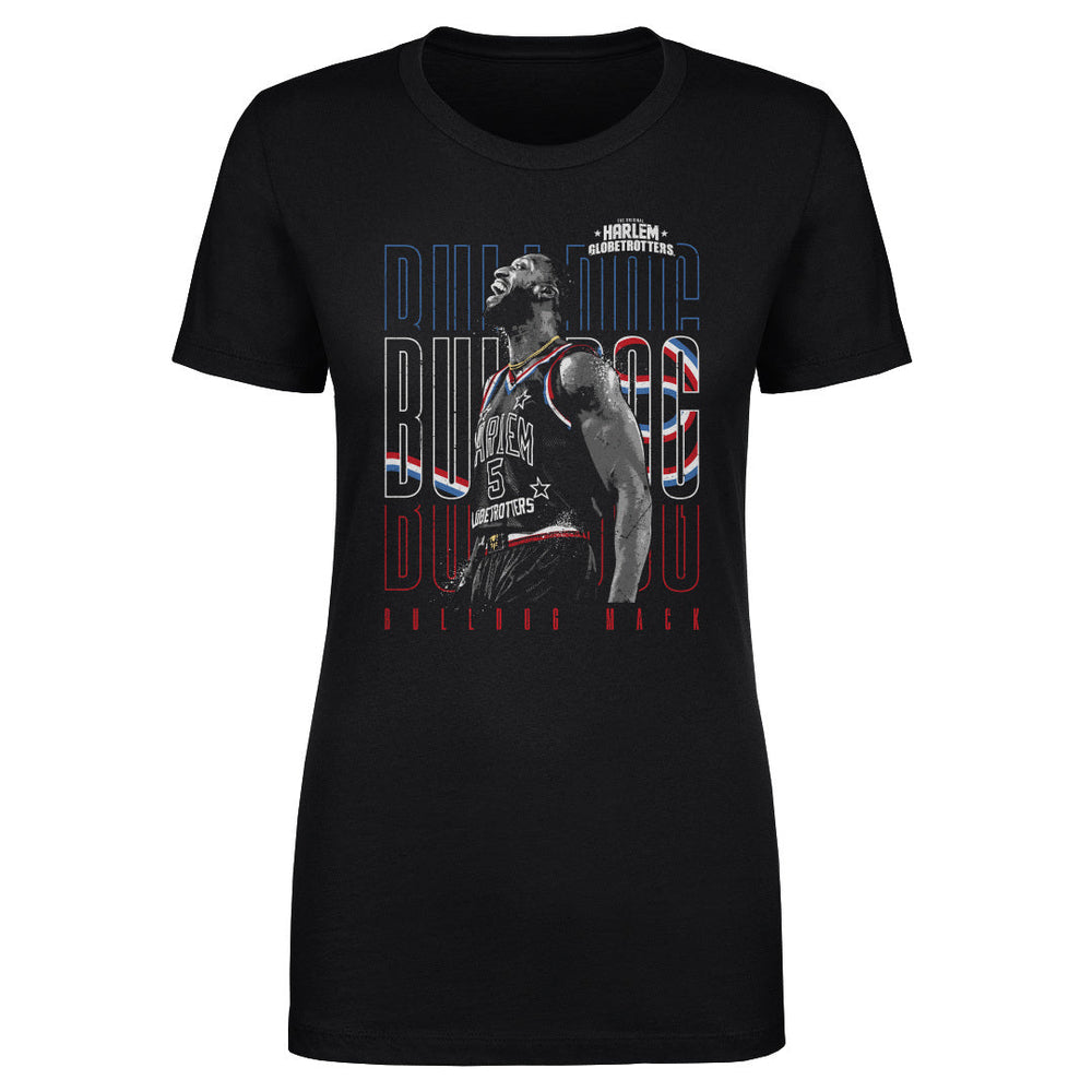 Bulldog Mack Harlem Globetrotters Outline Repeat WHT (ONLINE ONLY)