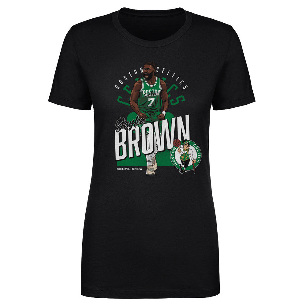 Jaylen Brown Boston Celtics Shield WHT (ONLINE ORDER ONLY)