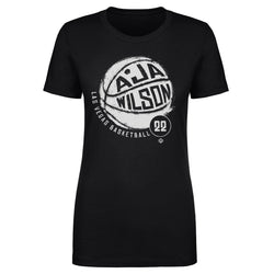 A'ja Wilson Las Vegas Basketball WHT (ONLINE ORDER ONLY)