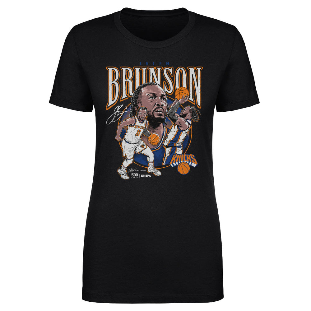 Jalen Brunson New York Knicks Trio WHT