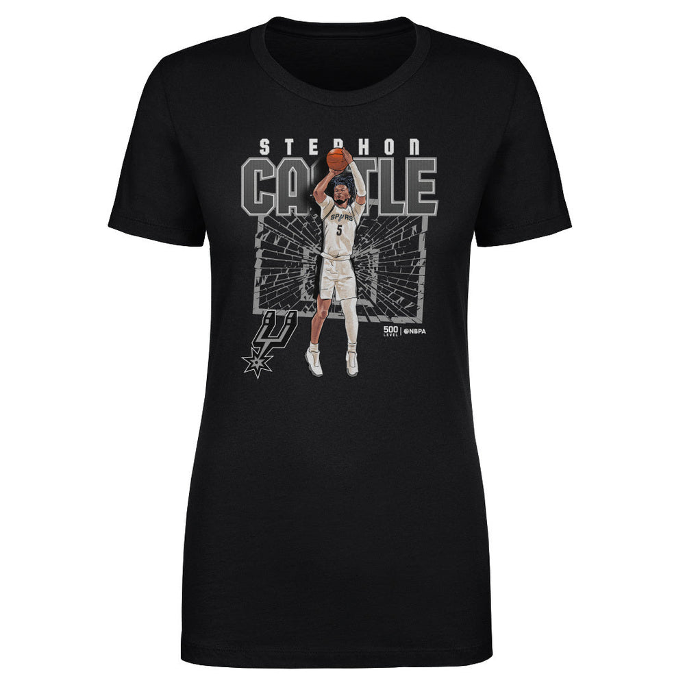Stephon Castle San Antonio Spurs Shattered WHT (ONLINE ORDER ONLY)