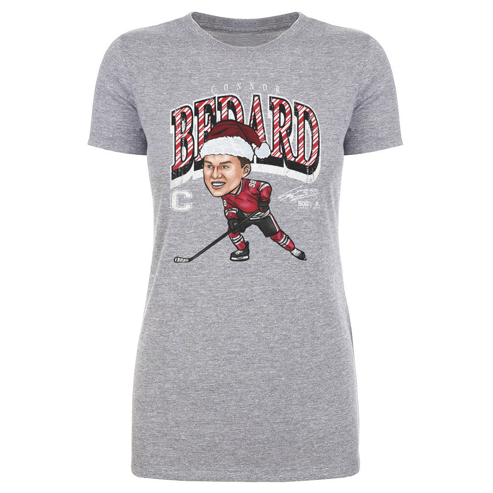 Connor Bedard Chicago Cartoon Santa Hat WHT (ONLINE ORDER ONLY)