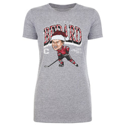 Connor Bedard Chicago Cartoon Santa Hat WHT (ONLINE ORDER ONLY)