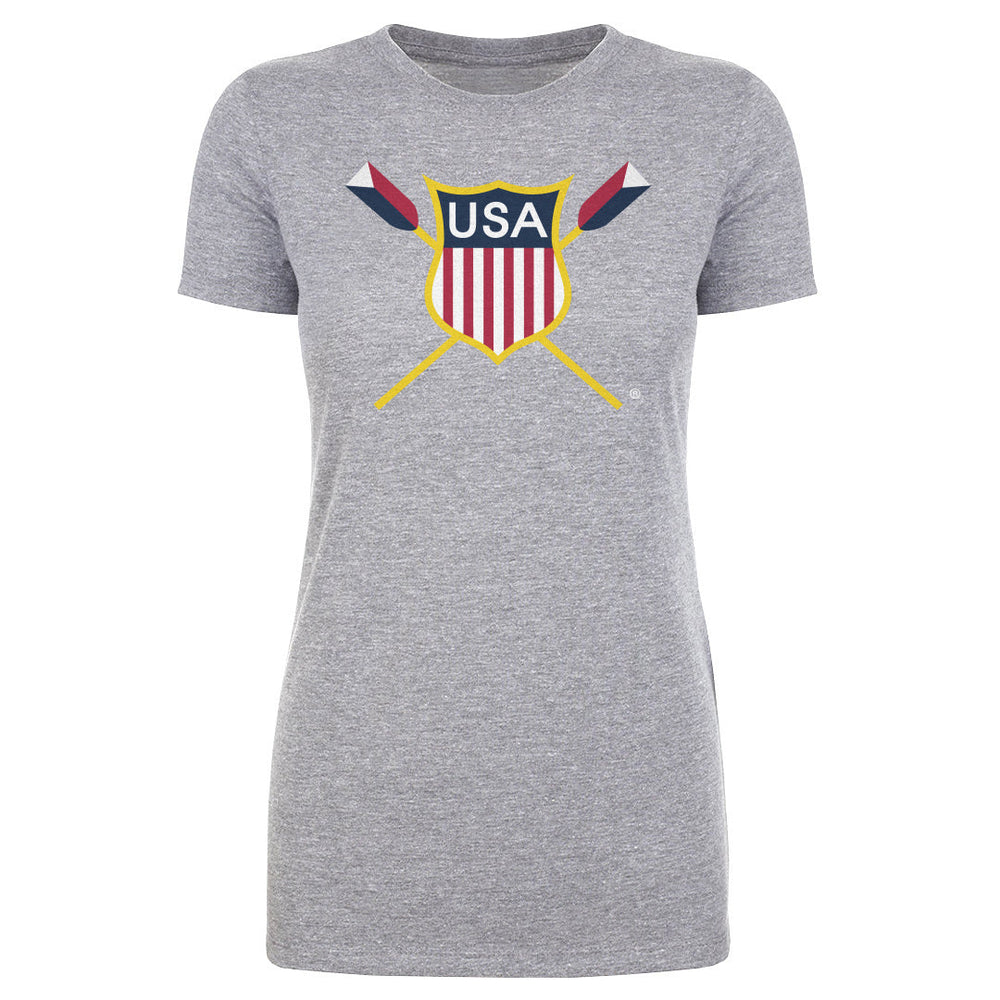 USRowing Emblem WHT (ONLINE ORDER ONLY)