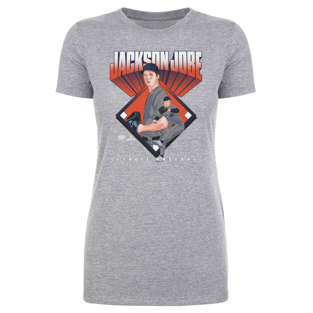 Jackson Jobe Detroit Baseball Diamond WHT (ONLINE ORDER ONLY)