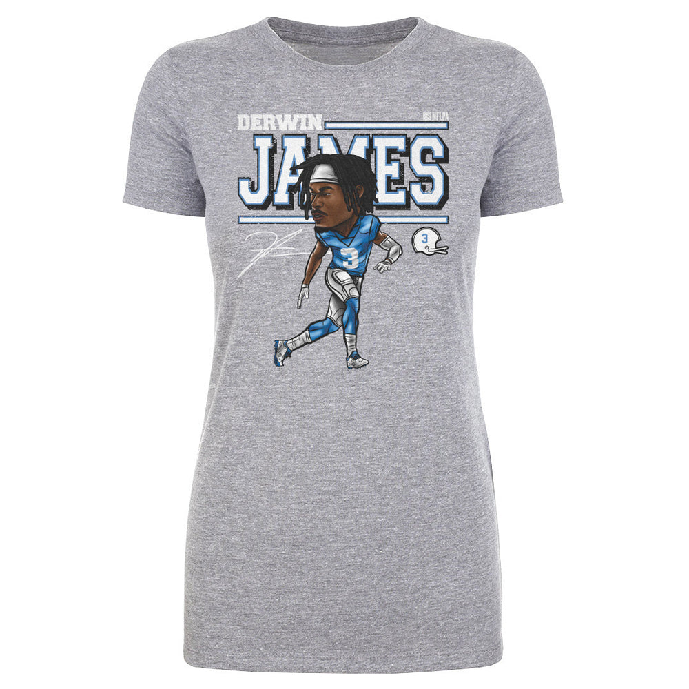 Derwin James Los Angeles C Cartoon WHT (ONLINE ORDER ONLY)