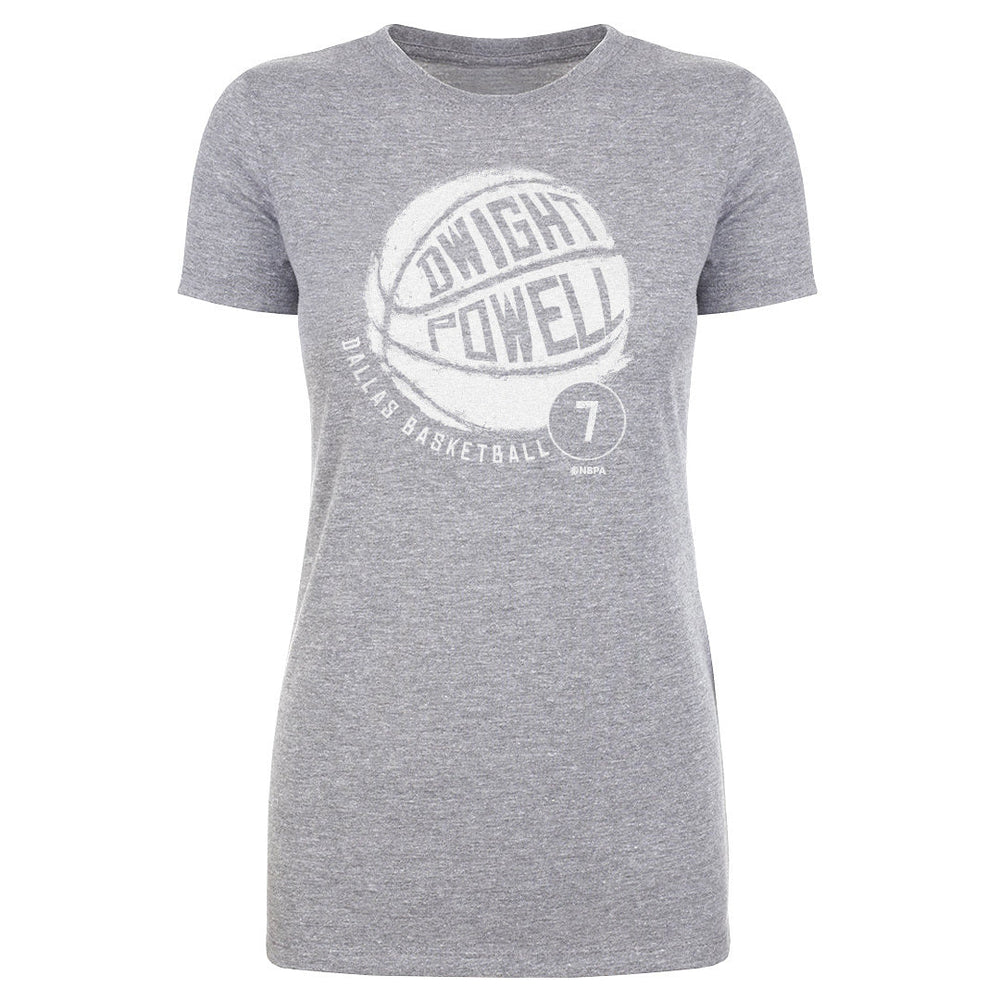 Dwight Powell Dallas Basketball WHT (ONLINE ORDER ONLY)