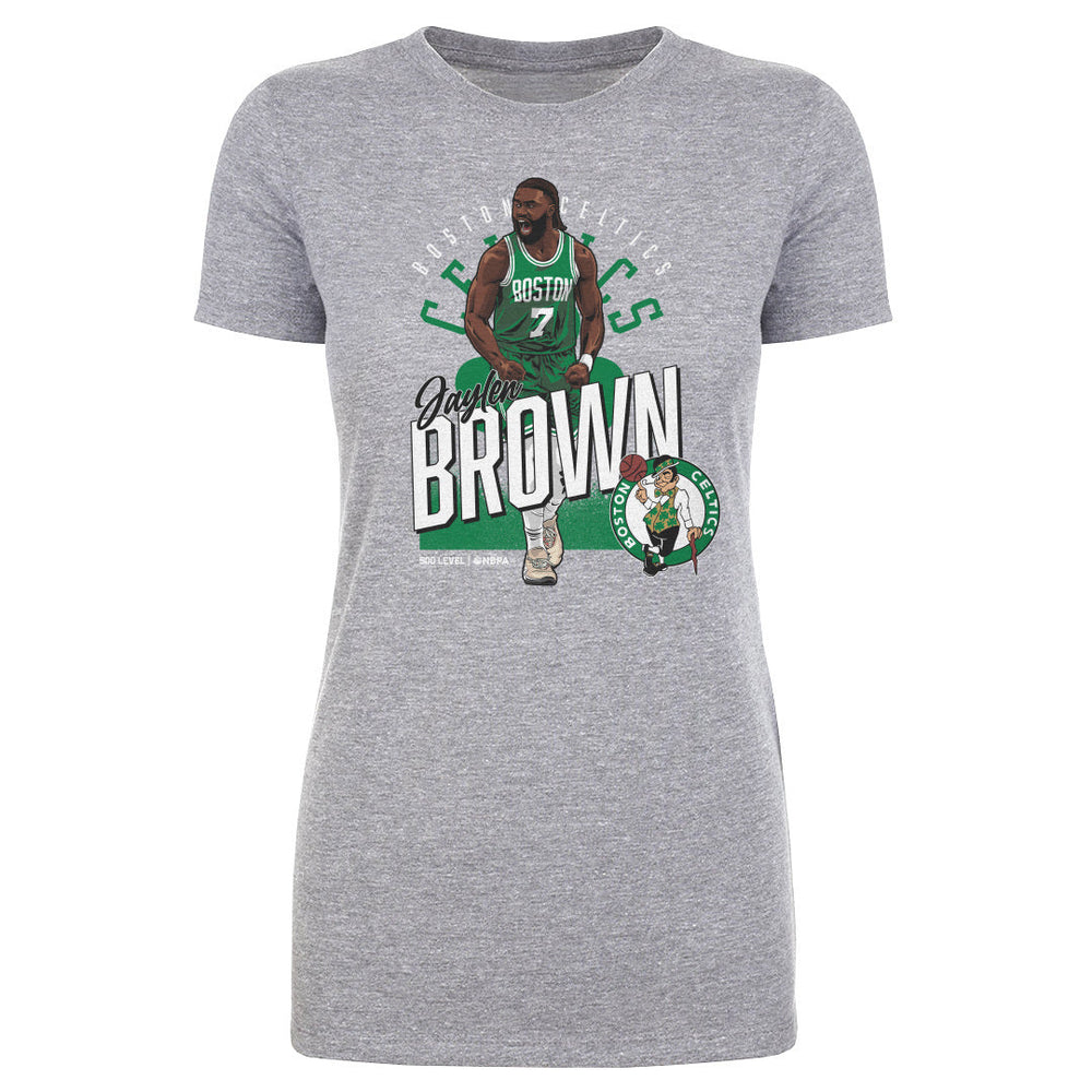 Jaylen Brown Boston Celtics Shield WHT (ONLINE ORDER ONLY)