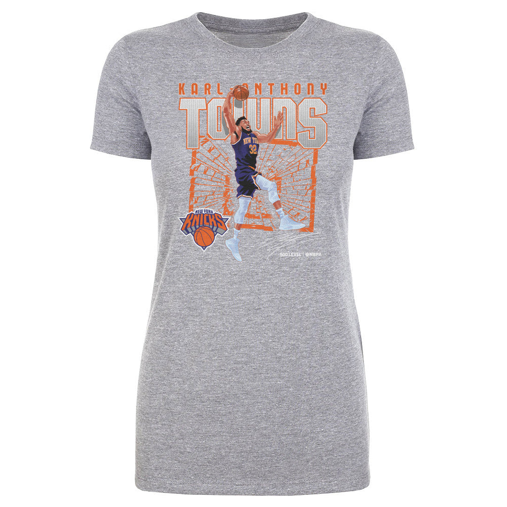 Karl-Anthony Towns New York Knicks Shattered WHT
