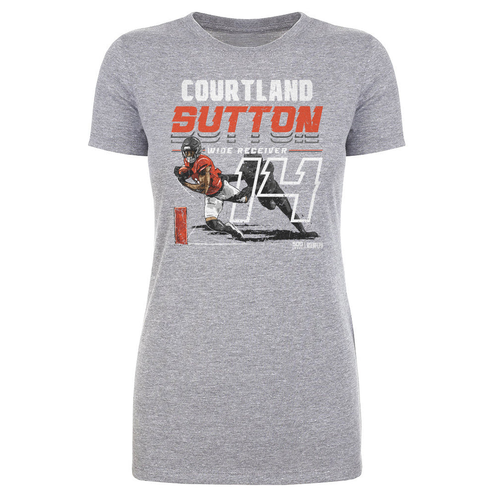 Courtland Sutton Denver Player Name WHT (ONLINE ORDER ONLY)