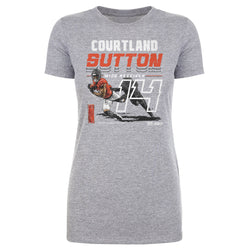 Courtland Sutton Denver Player Name WHT (ONLINE ORDER ONLY)