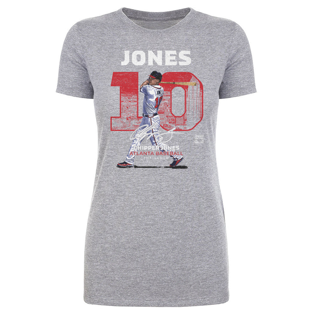 Chipper Jones Atlanta Throwback WHT (ONLINE ORDER ONLY)