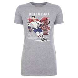 Jean Beliveau Montreal Throwback WHT (ONLINE ORDER ONLY)