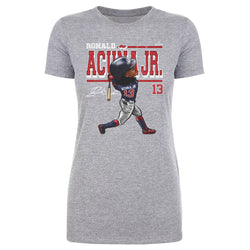 Ronald Acuna Jr. Cartoon WHT (ONLINE ORDER ONLY)