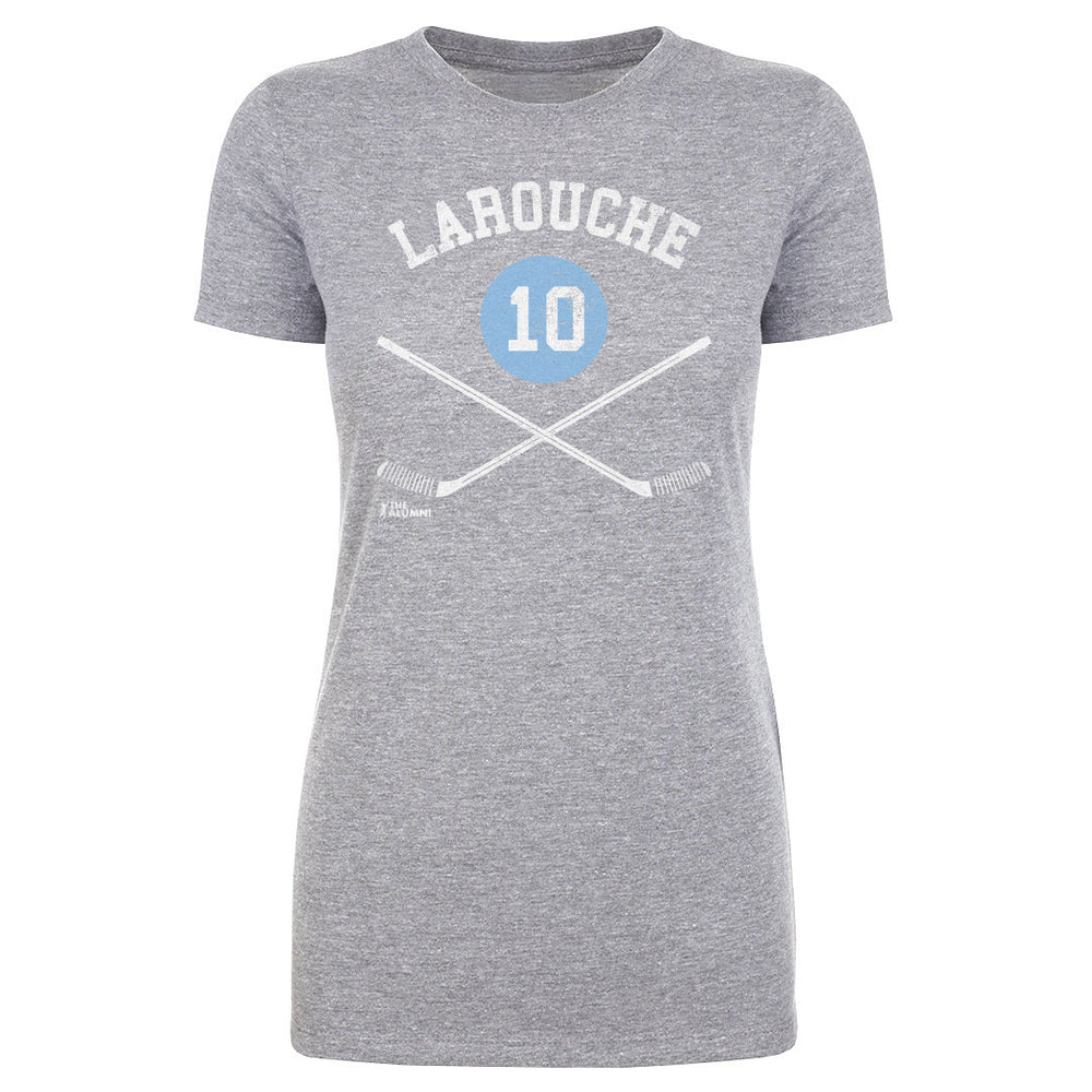 Pierre Larouche Pittsburgh 10 Sticks WHT