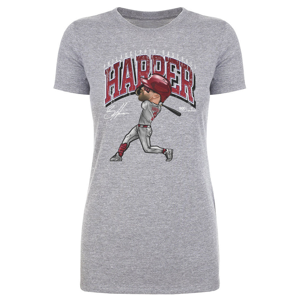 Bryce Harper Philadelphia Cartoon WHT (ONLINE ORDER ONLY)