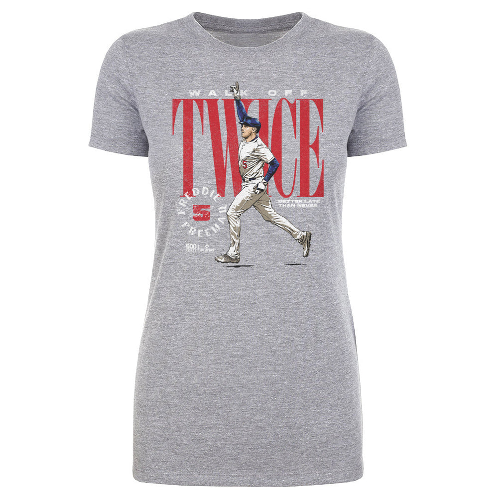 Freddie Freeman Los Angeles D Walk Off Twice WHT (ONLINE ORDER ONLY)