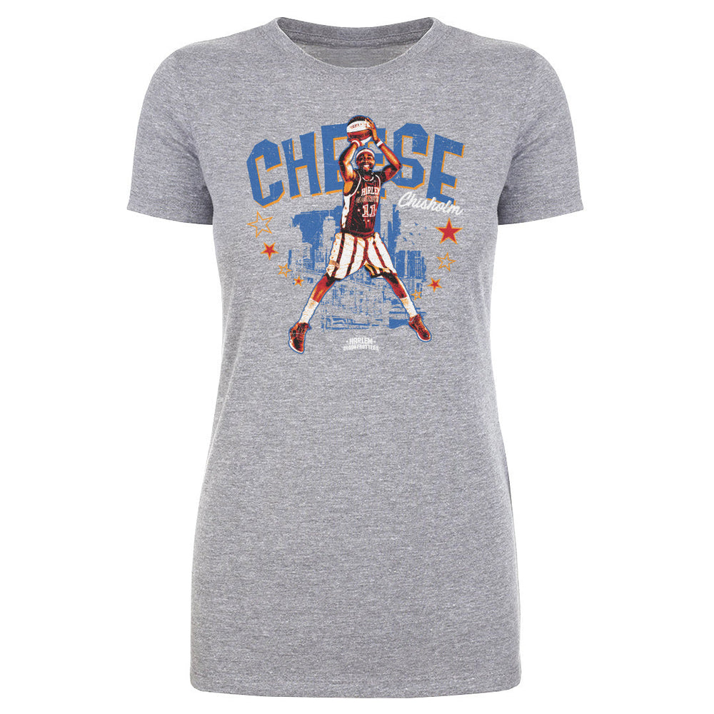 Cheese Chisholm Harlem Globtrotters Nickname WHT (ONLINE ORDER ONLY)