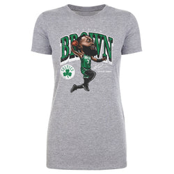 Jaylen Brown Boston Celtics Cartoon WHT (ONLINE ORDER ONLY)
