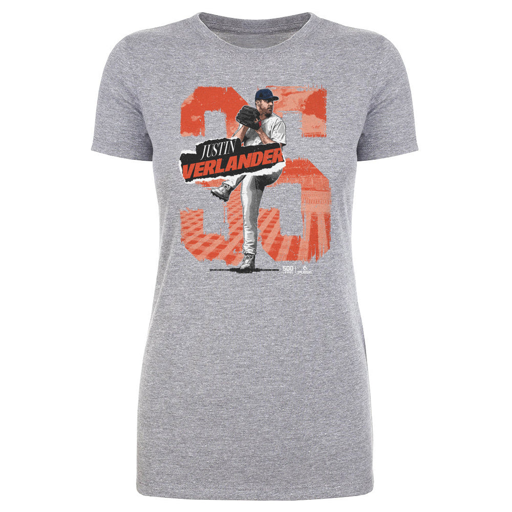 Justin Verlander Detroit Rough WHT (ONLINE ORDER ONLY)