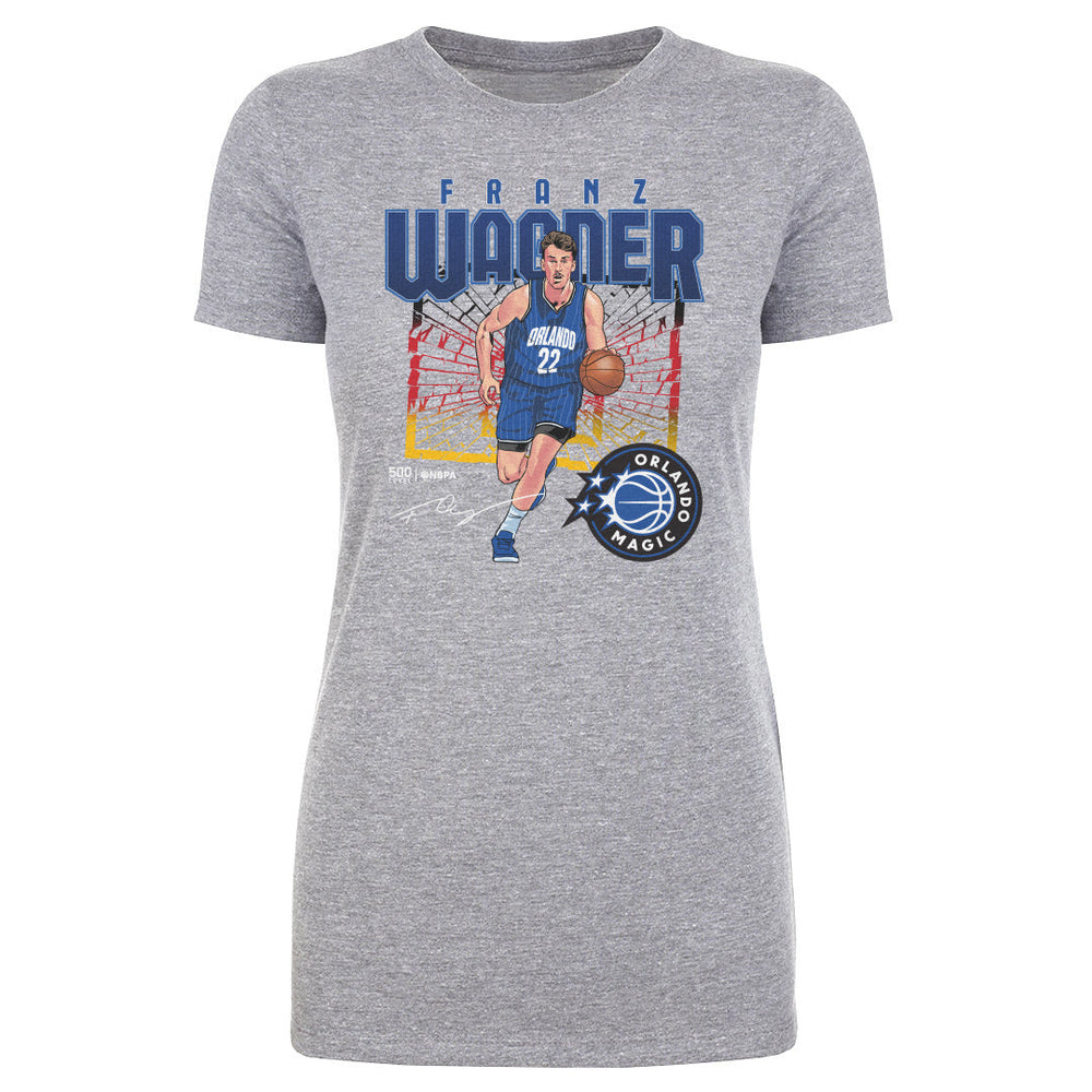 Franz Wagner Orlando Magic Shattered Flag WHT (ONLINE ORDER ONLY)