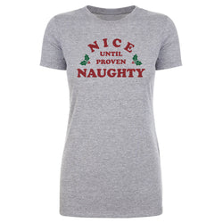 Christmas Nice Until Proven Naughty (ONLINE ORDER ONLY)