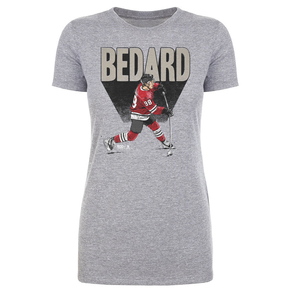 Connor Bedard Chicago Bold WHT