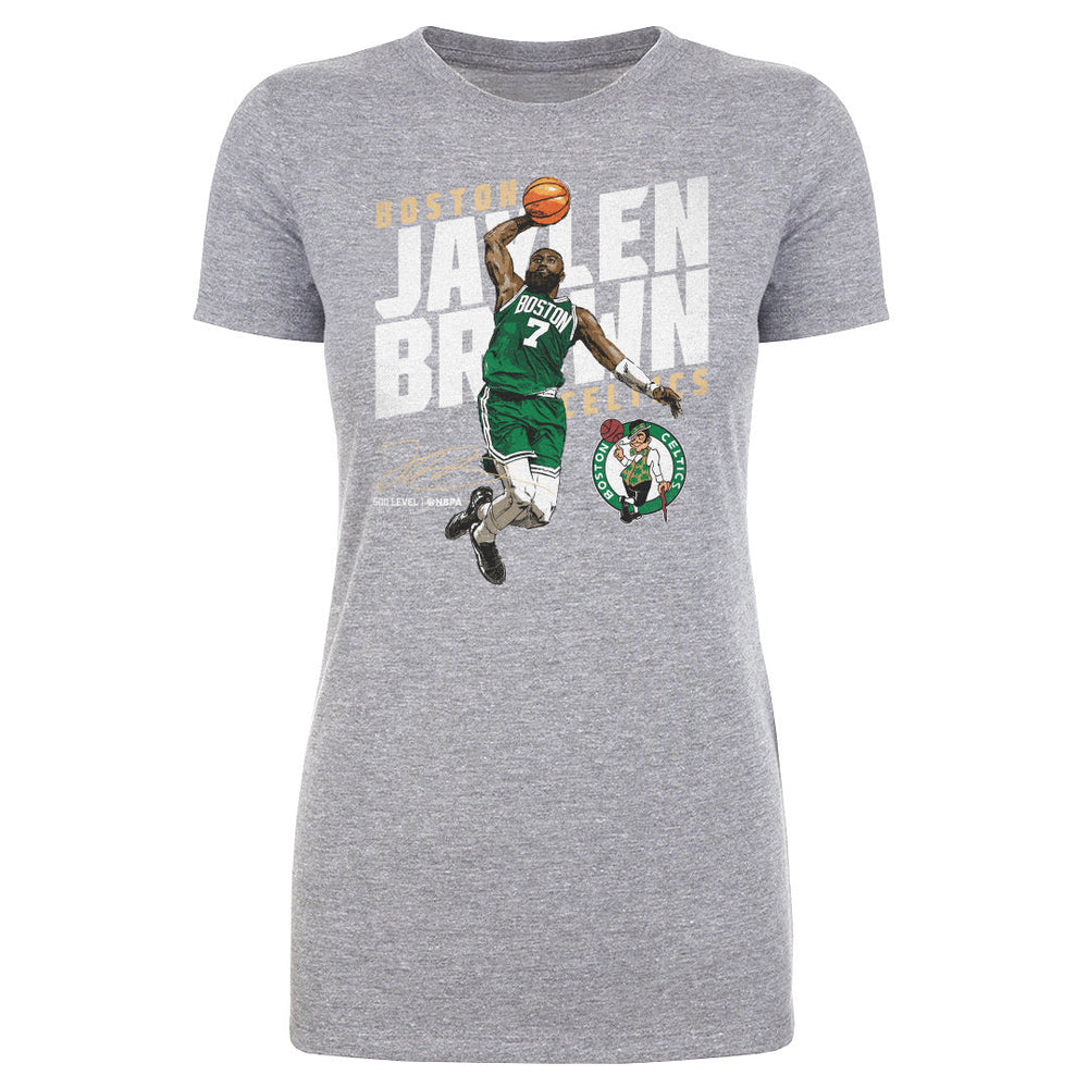 Jaylen Brown Boston Celtics Slant WHT (ONLINE ORDER ONLY)
