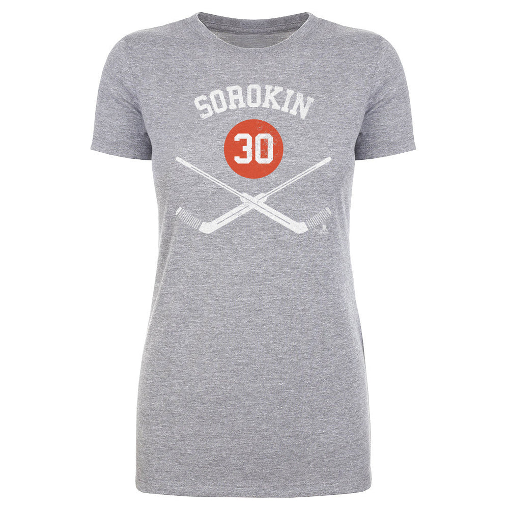 Ilya Sorokin New York I Goalie Sticks WHT