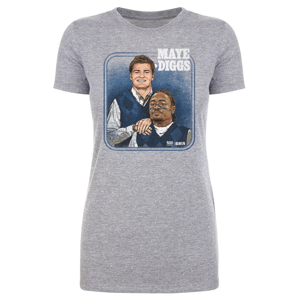 Drake Maye & Stefon Diggs New England Step Brothers WHT (ONLINE ORDER ONLY)