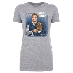 Drake Maye & Stefon Diggs New England Step Brothers WHT (ONLINE ORDER ONLY)