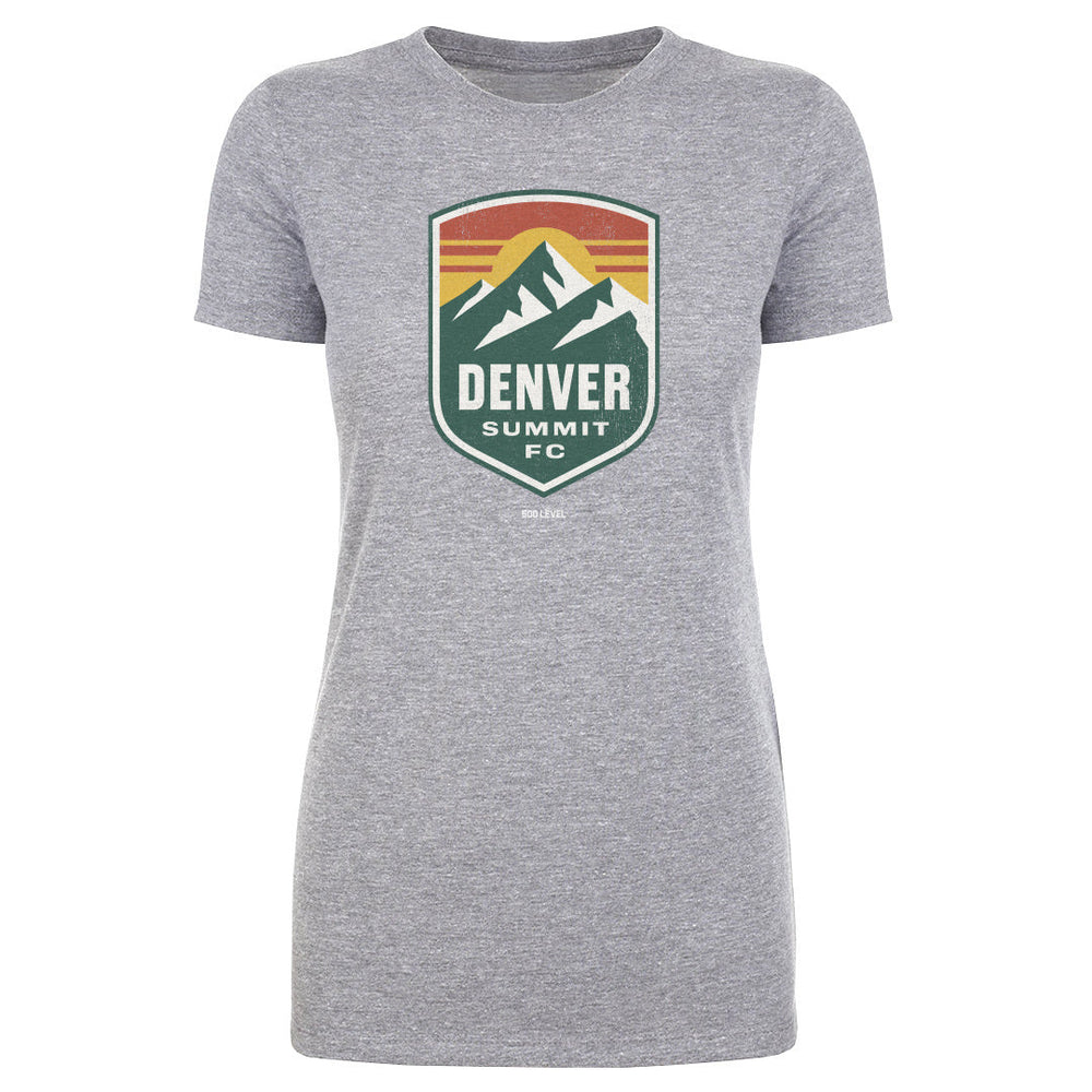 Denver Summit FC Vintage Primary Logo Gray WHT (ONLINE ORDER ONLY)
