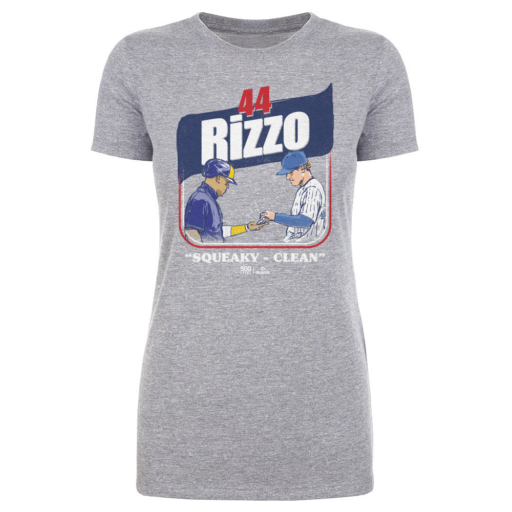 Anthony Rizzo Chicago C Squeaky-Clean WHT (ONLINE ORDER ONLY)