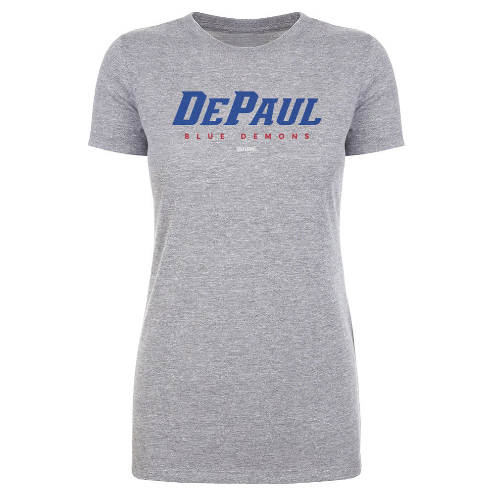 DePaul Blue Demons Wordmark Blue Demons WHT (ONLINE ORDER ONLY)