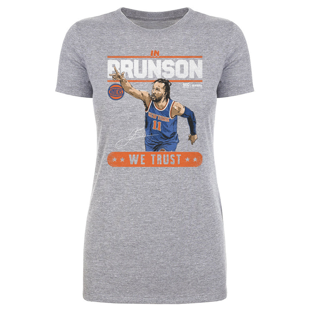 Jalen Brunson New York Knicks Trust WHT