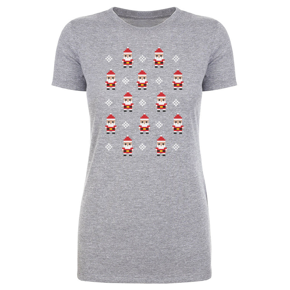 Christmas 8-bit Santas WHT (ONLINE ORDER ONLY)