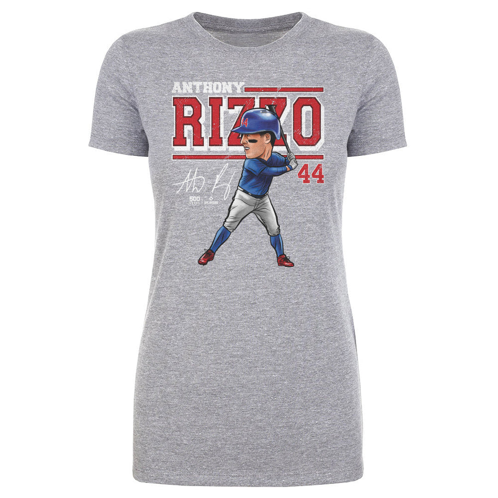 Anthony Rizzo Chicago C Cartoon WHT (ONLINE ORDER ONLY)