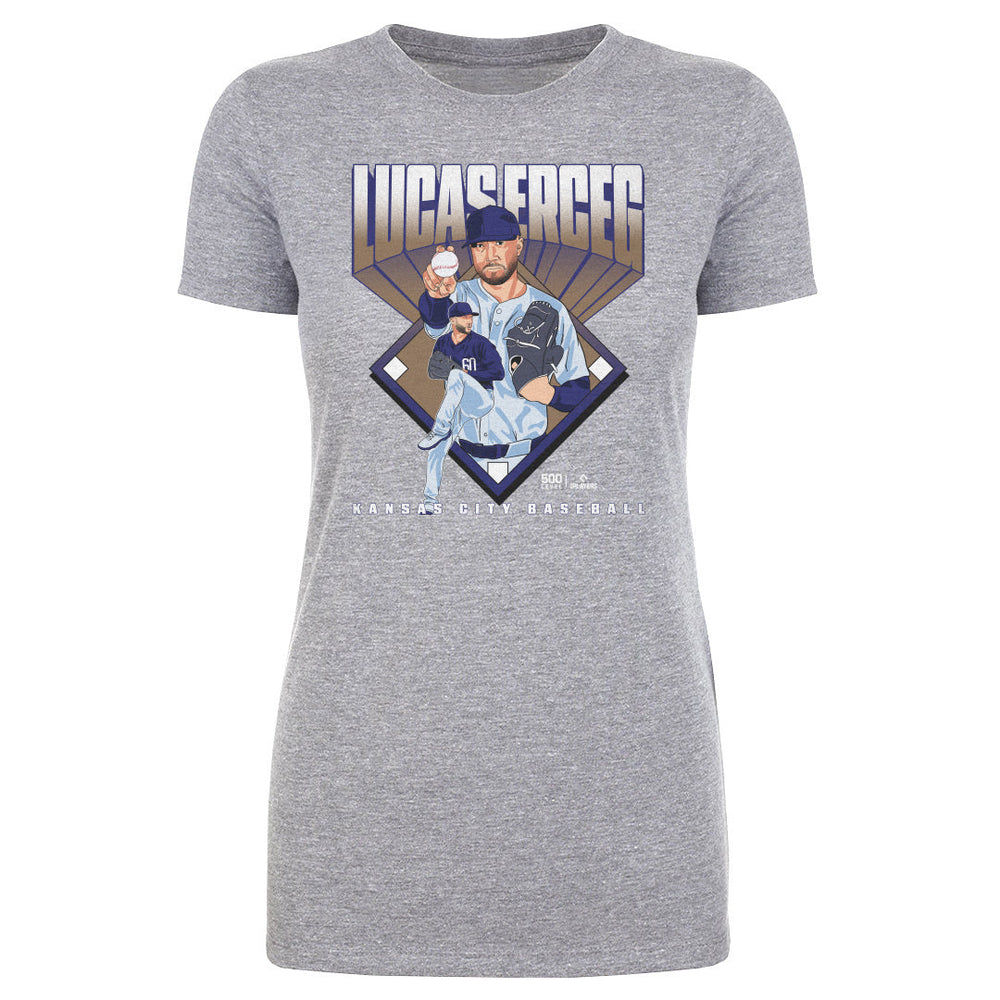 Lucas Erceg Kansas City Baseball Diamond WHT (ONLINE ORDER ONLY)