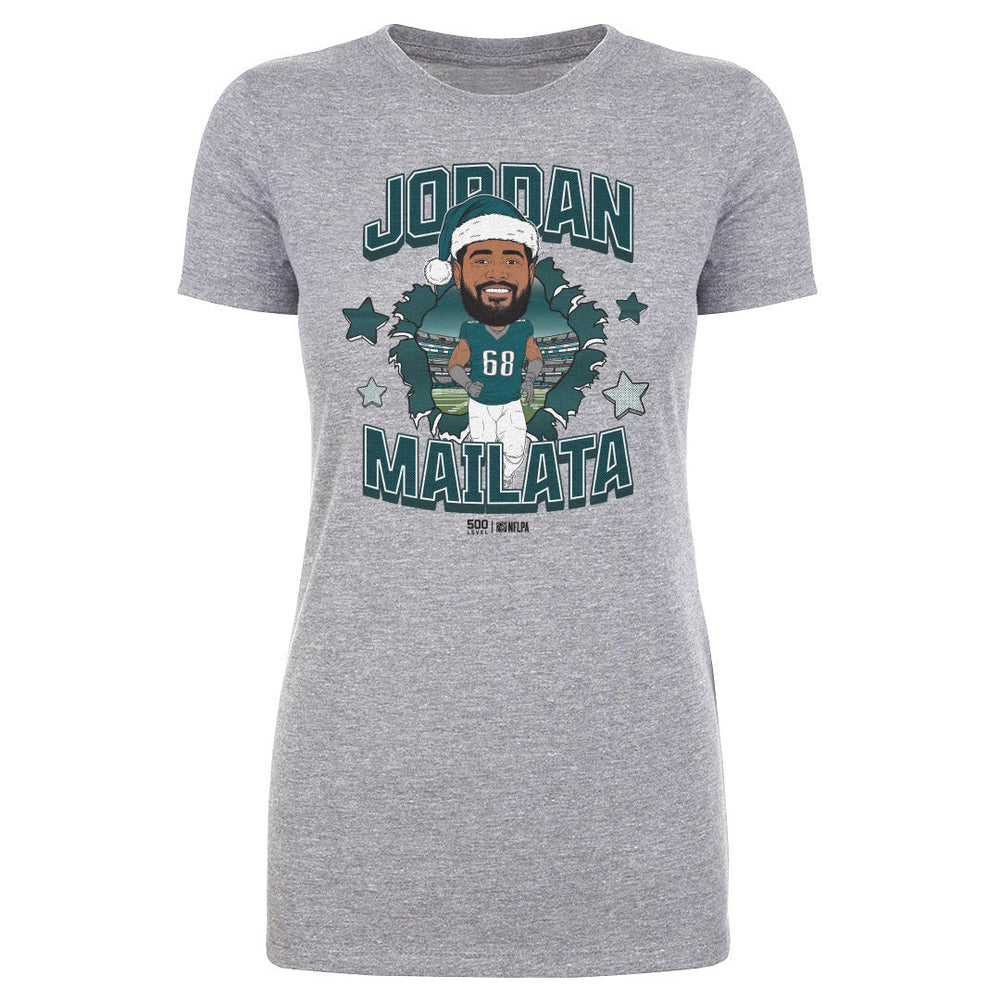 Jordan Mailata Philadelphia Santa Hat WHT (ONLINE ORDER ONLY)